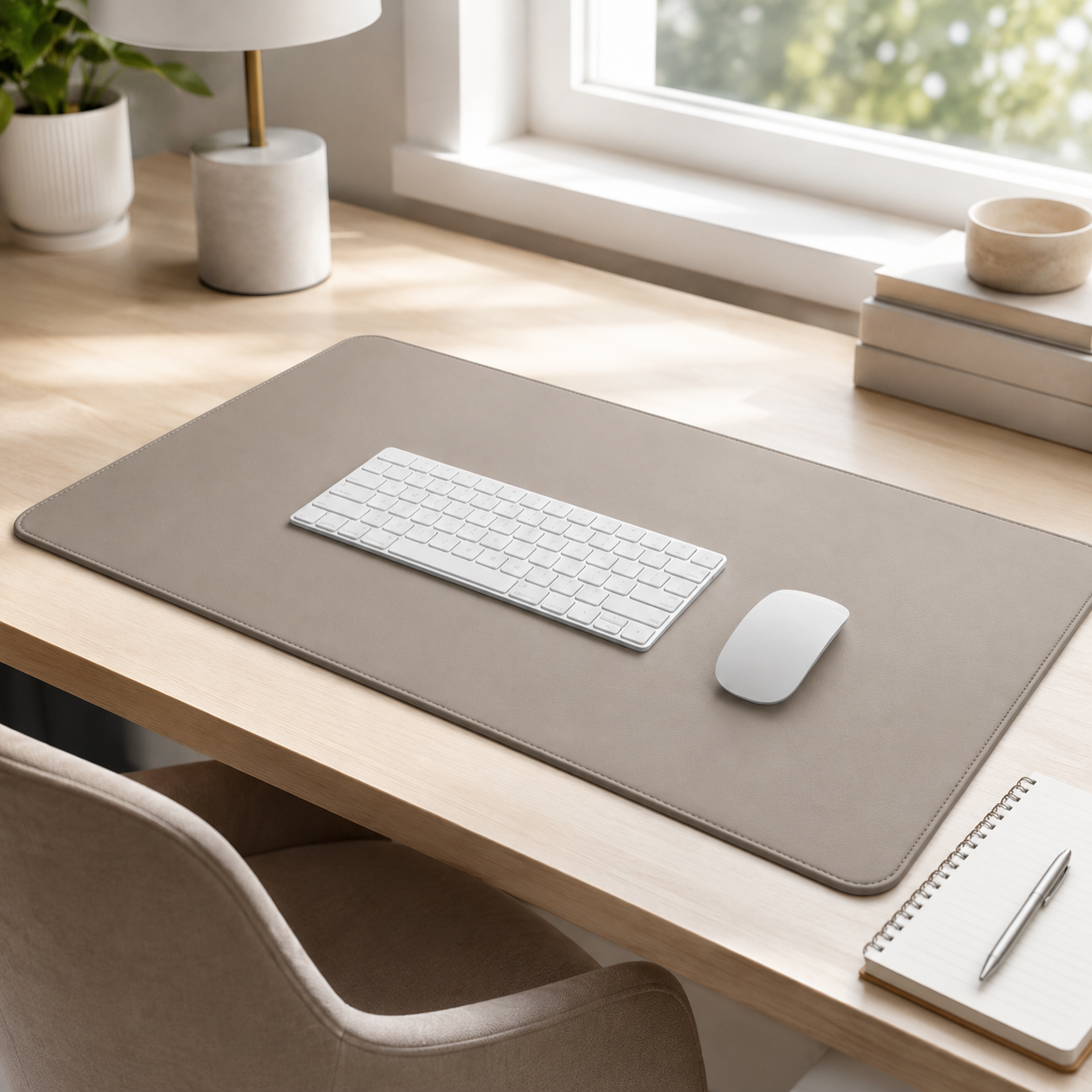 Gracetimi™ GraceDesk Leather Mat