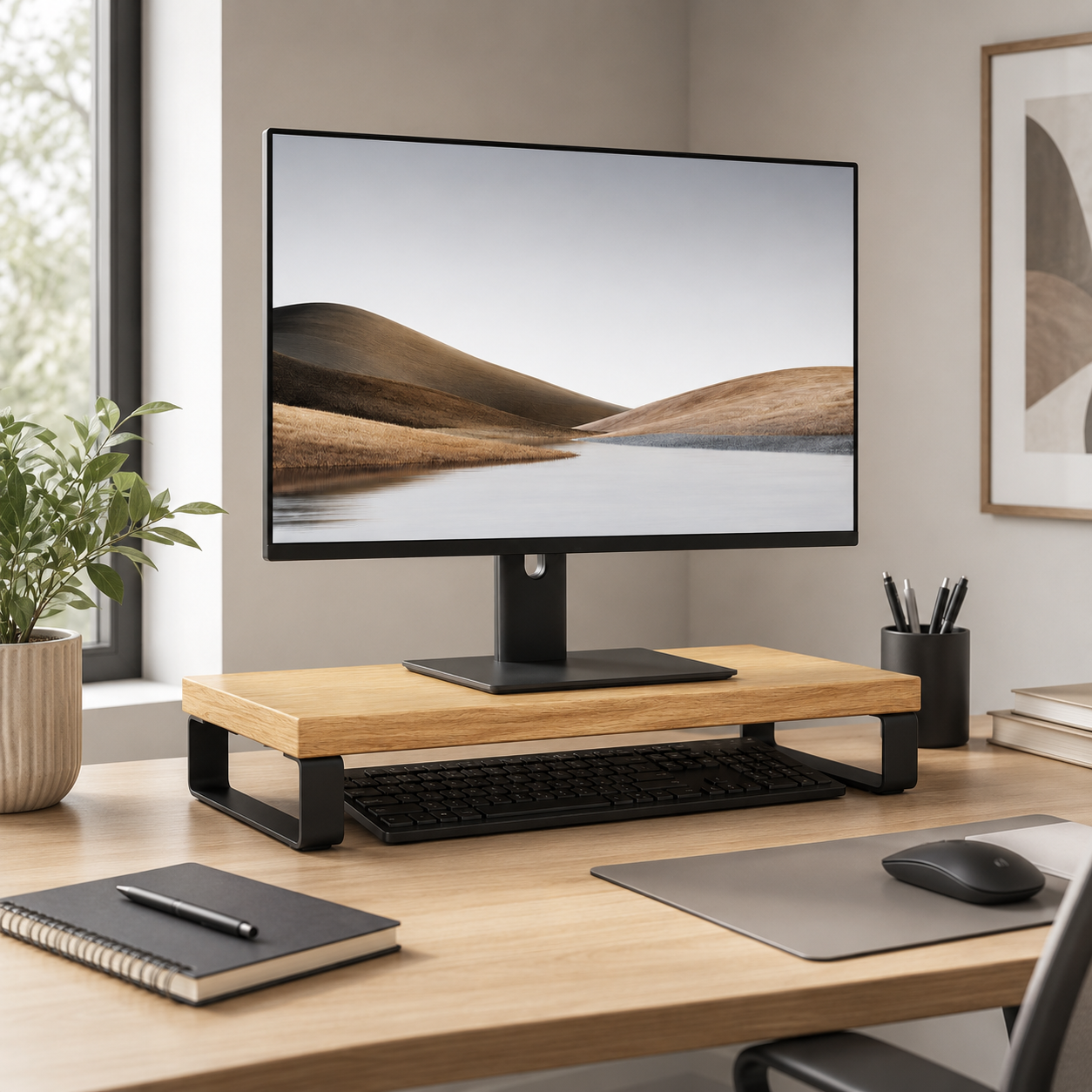 Gracetimi™ RiseFrame Monitor Stand