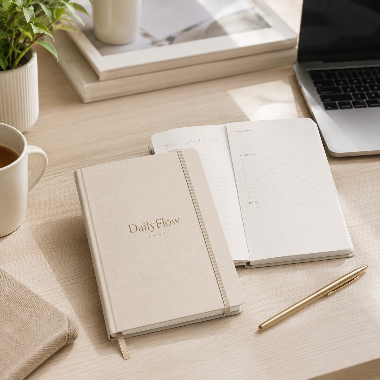 Gracetimi™ DailyFlow Planner Book