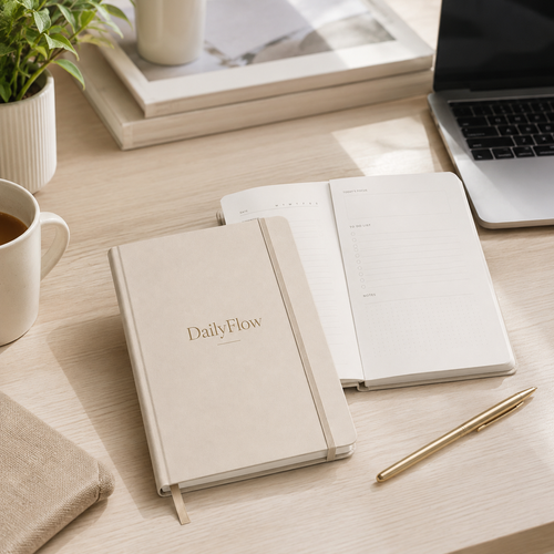 Gracetimi™ DailyFlow Planner Book