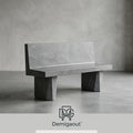 Demigaout™ Monolith Stone Bench