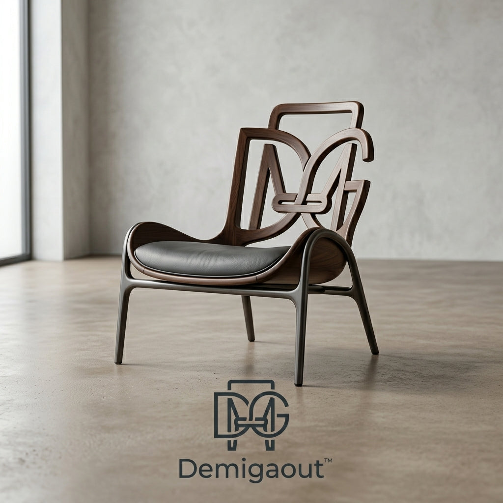 Demigaout™ Sculptural Signature Lounge Chair